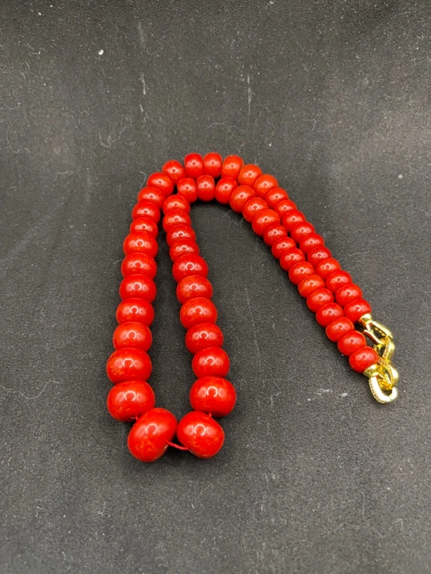 天然辰砂B171朱砂项链多样性发货