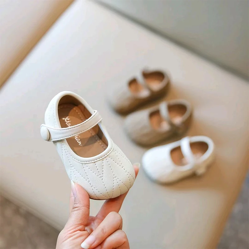 （21-30码）女宝宝皮鞋春季软底鞋子小童公主春秋时尚洋气女童单鞋