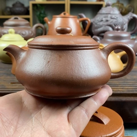 原矿紫砂壶系列产品220容量