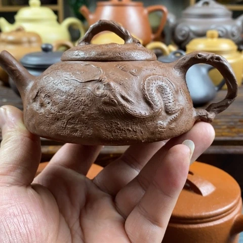 原矿紫砂壶系列产品150容量