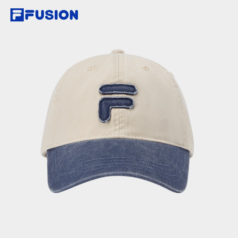 Fila斐乐潮牌时尚鸭舌帽女款男士百搭遮阳运动帽简约韩版棒球帽子