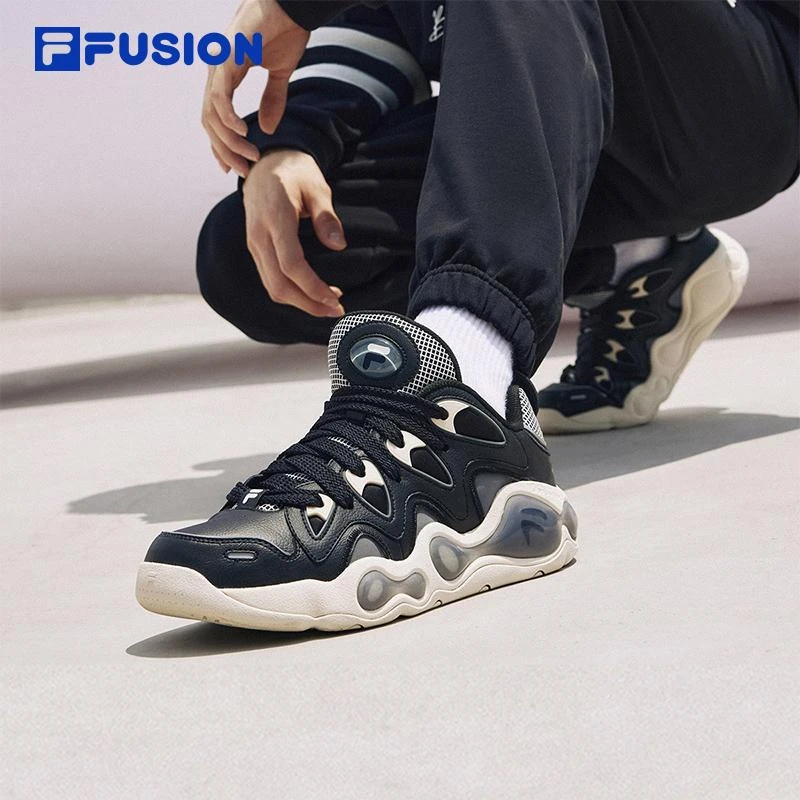 【斐乐融裂鞋】青少年男女潮鞋2023秋冬新款老爹鞋融裂鞋T12W343207