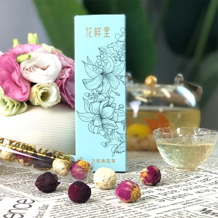 云南花茶龙珠混装纯手工茶自然茶香甘甜天然茶叶泡水花香冲泡饮品