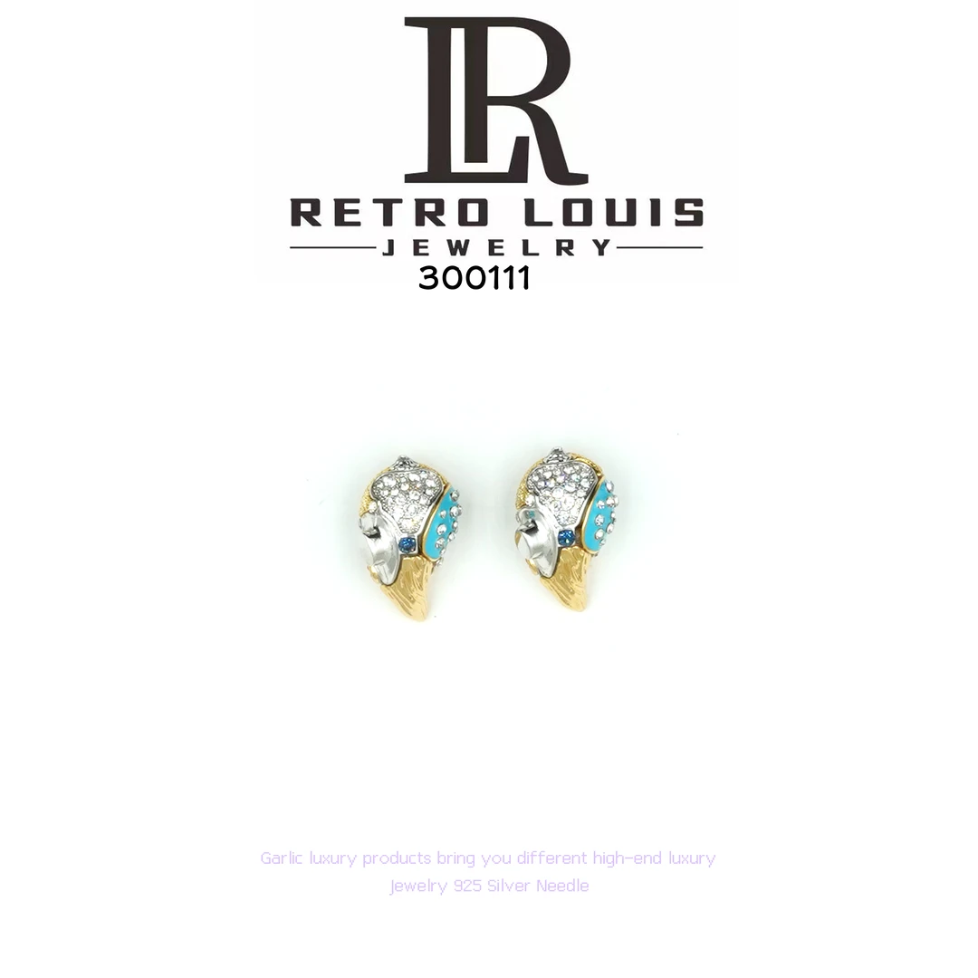 铜合金耳饰 RETRO LOUIS【荆棘鸟】The Thorn Birds 耳饰~300111  X