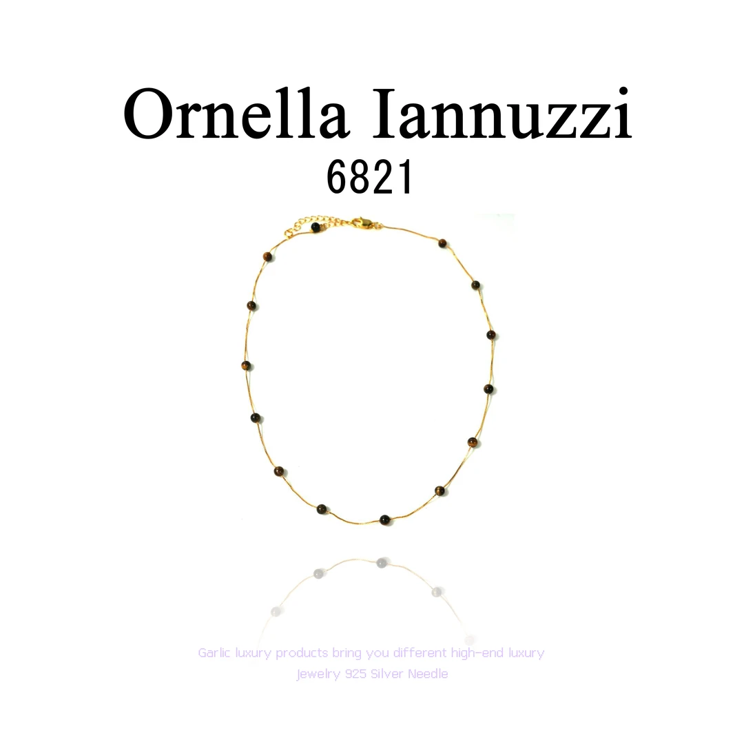 铜合金项链 Ornella Iannuzzi项链~6821(40+5cm)