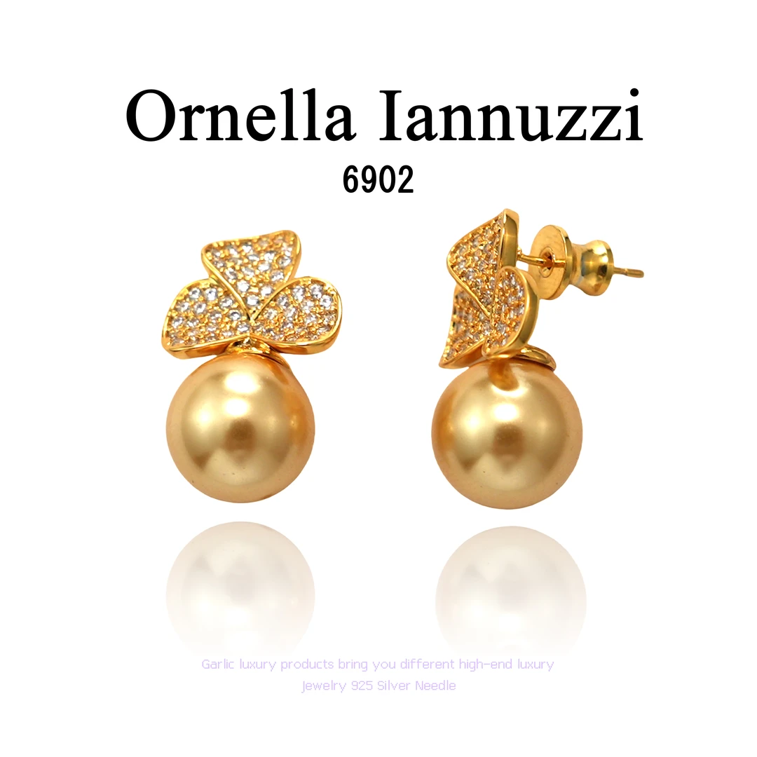 铜合金耳饰 Ornella Iannuzzi耳饰~6902