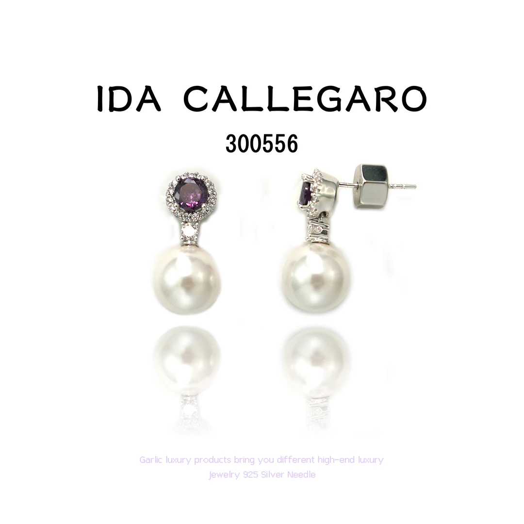 铜合金耳饰 IDA CALLEGARO耳饰~300556