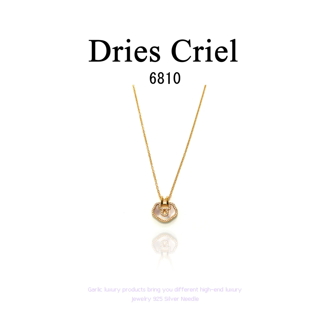 铜合金项链 Dries Criel项链【祥云之锁】~6810