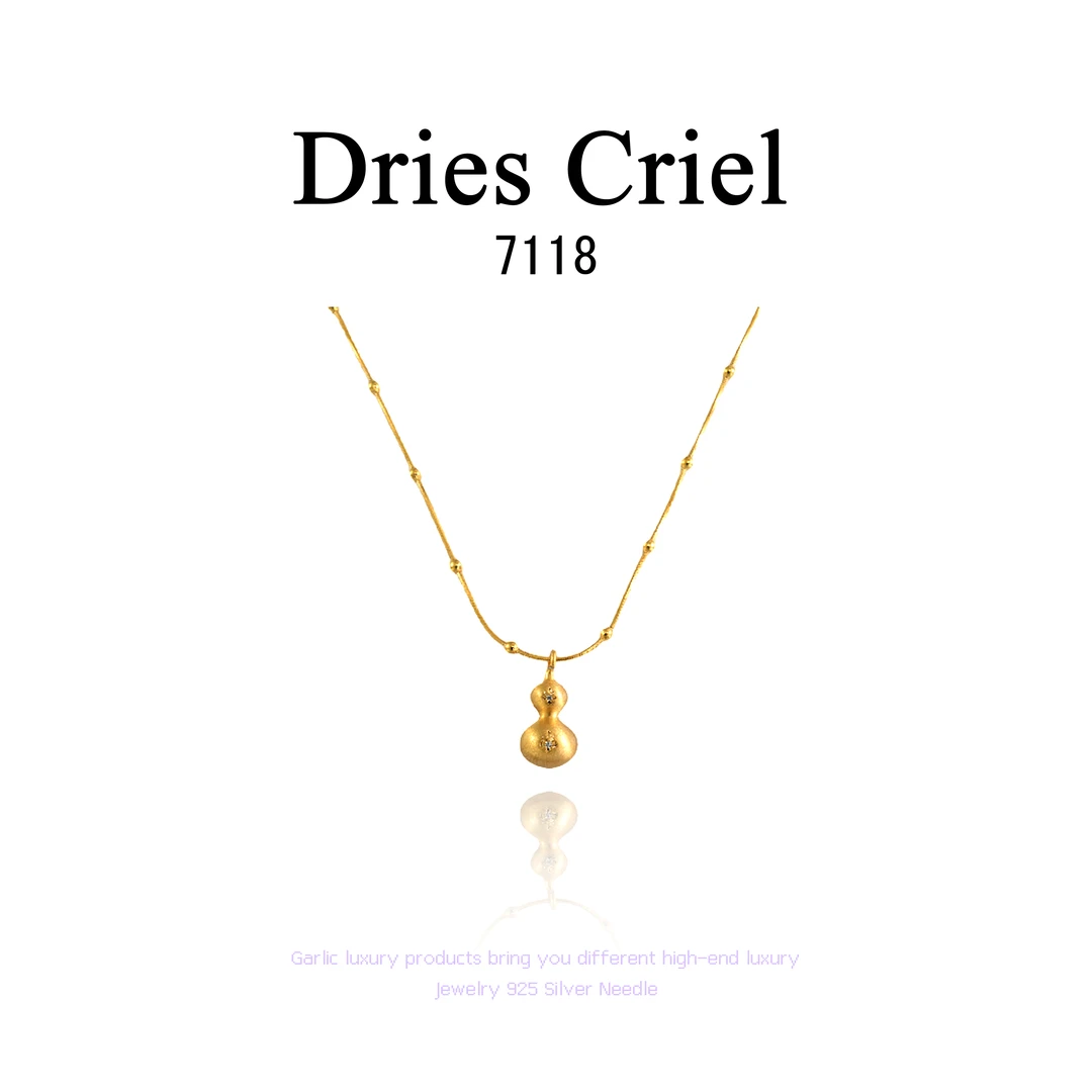 铜合金项链 Dries Criel项链~7118（43+5cm）