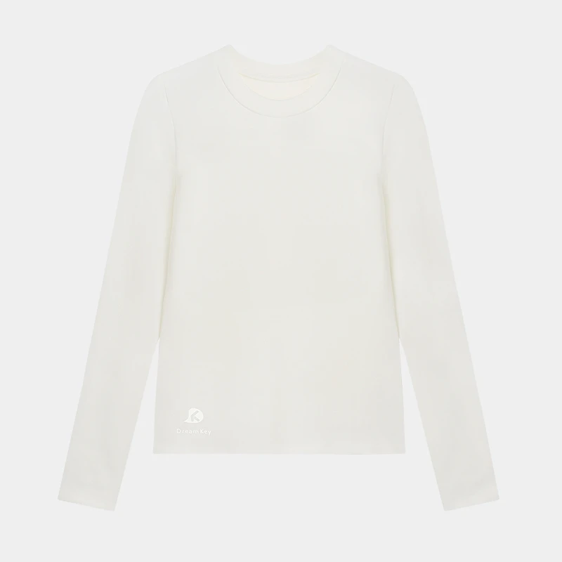 【大锅专属】运动保暖长袖修身显瘦圆领百搭打底衫纯色内搭秋冬6269