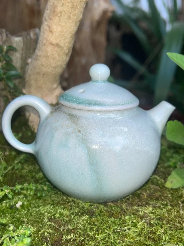 朴烧手作 李富华老师 纯裸烧全玉高品壶