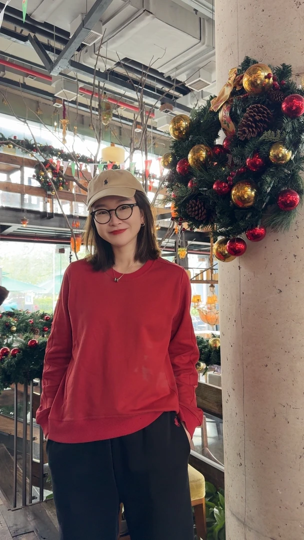 072 & RICE【苹果卫衣】100纯棉 秋冬休闲圆领长袖卫衣 31W187Z*