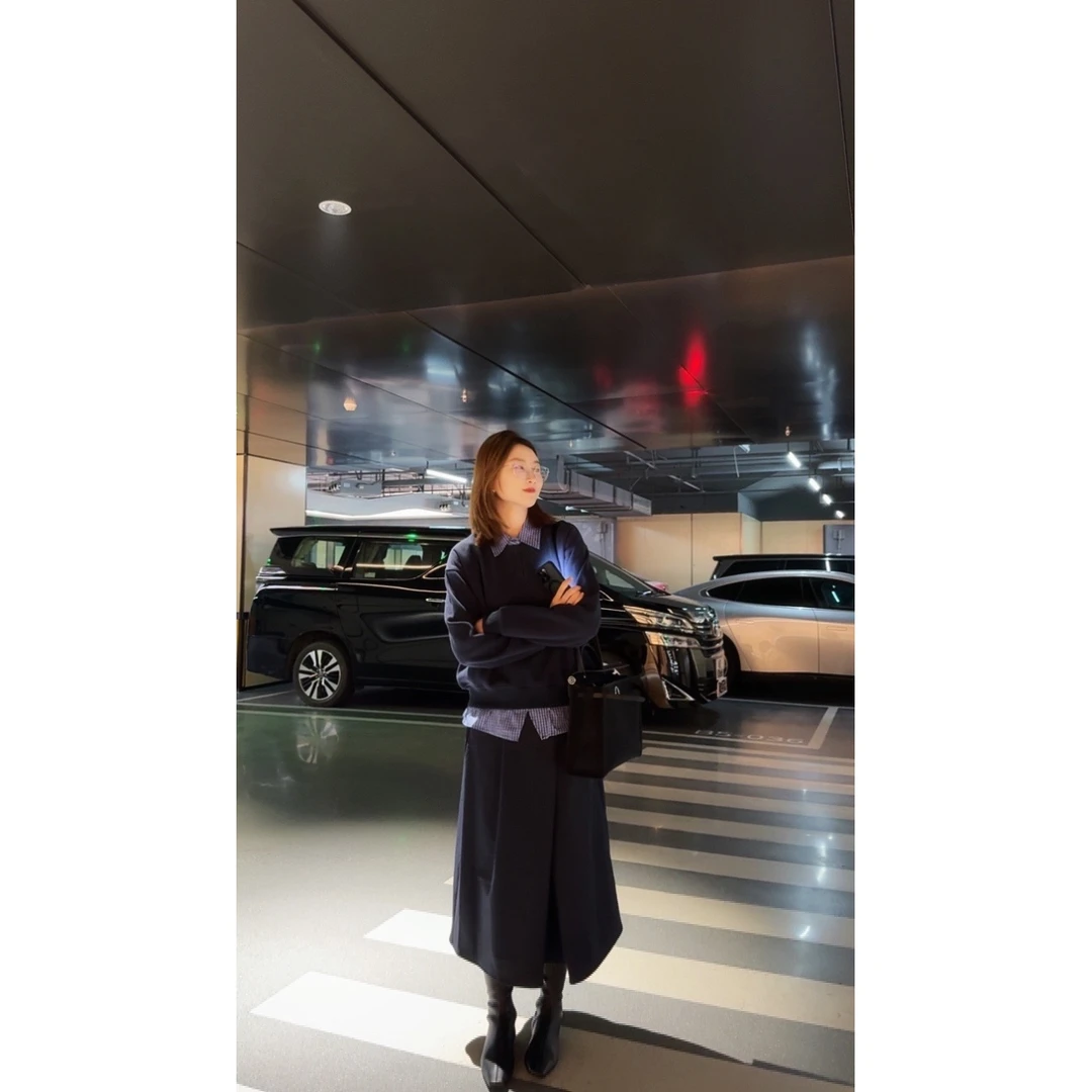 072 & RICE【富士裙】秋冬休闲半橡筋腰加绒半身裙 31LK47