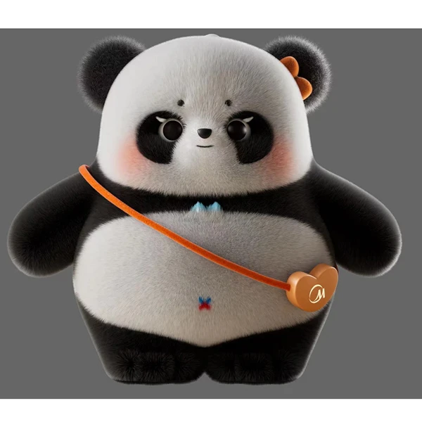 定制毛绒公仔玩偶（女男款随机发、40cm）