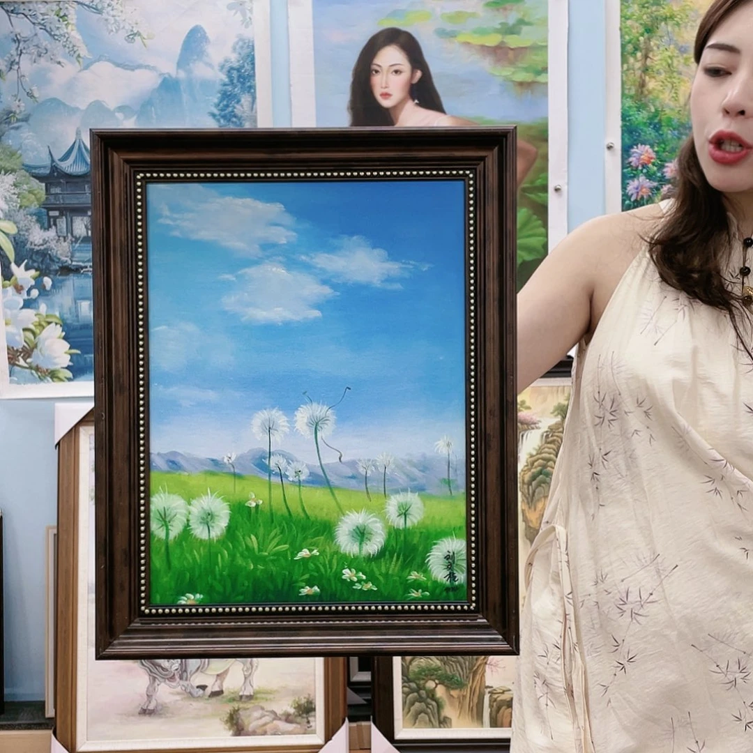 绘画刘文桂油画作品音浩