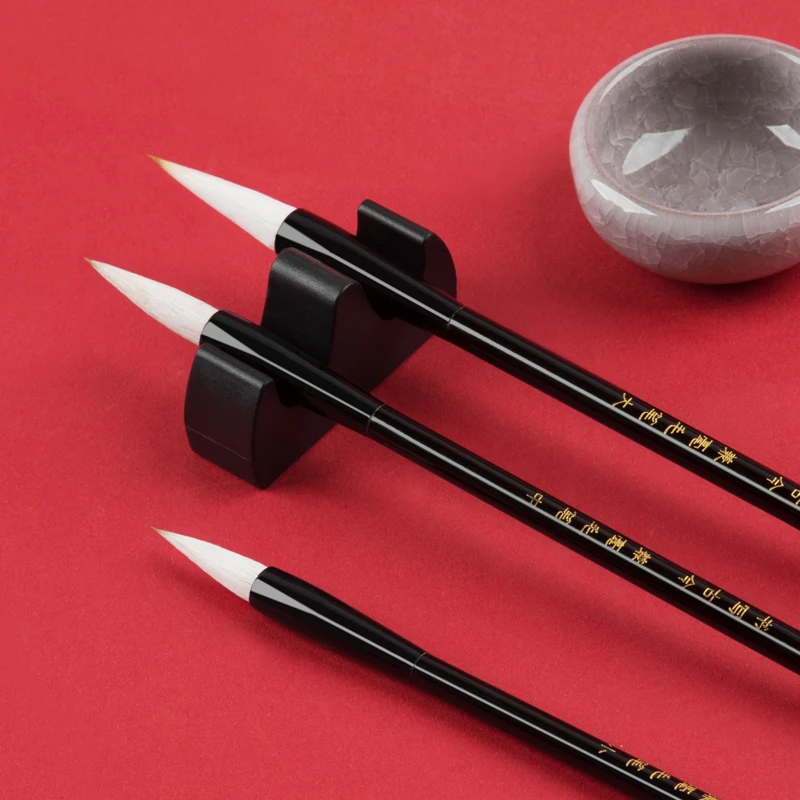 广博毛笔狼毫兼毫羊毫大中小楷书法成人行书大号小学生初学专用