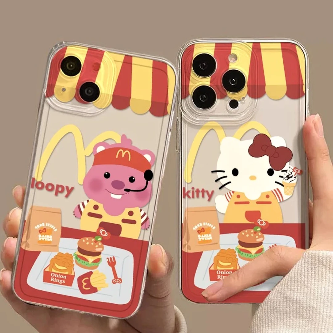 m记打工kitty露比iphone14promax适用苹果15手机壳13/11小众16p卡