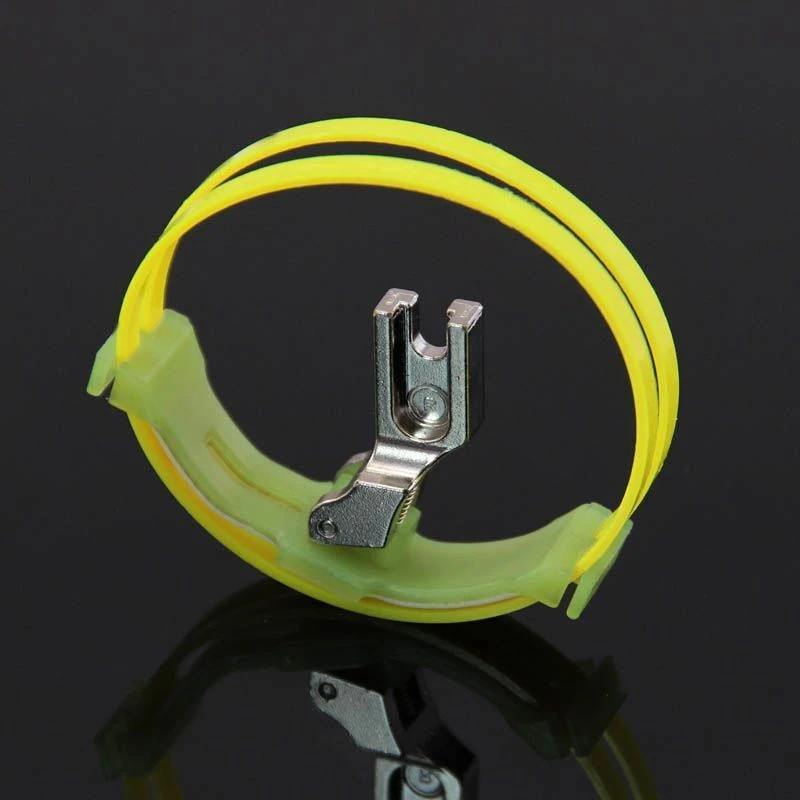 新款电脑平车塑料滚轮压脚双轮缝纫机带圈滚筒皮革缝纫机压脚