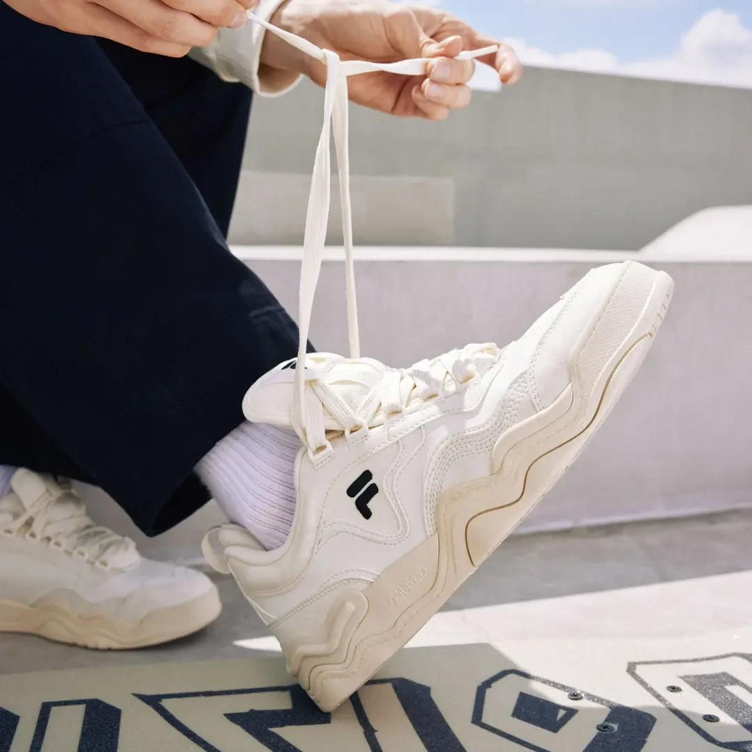 Fila/斐乐男鞋女鞋百搭潮流休闲鞋学生韩版运动鞋潮鞋透气鞋子