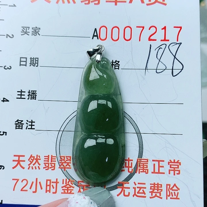 翡翠颈饰银S925镶嵌翡翠