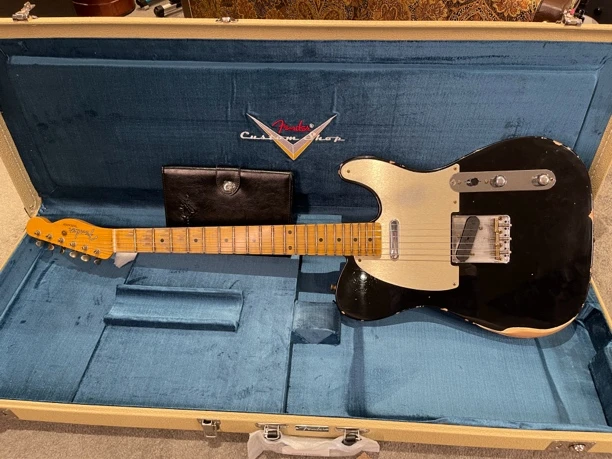Fender Cs LTD53Tele黑色电吉他