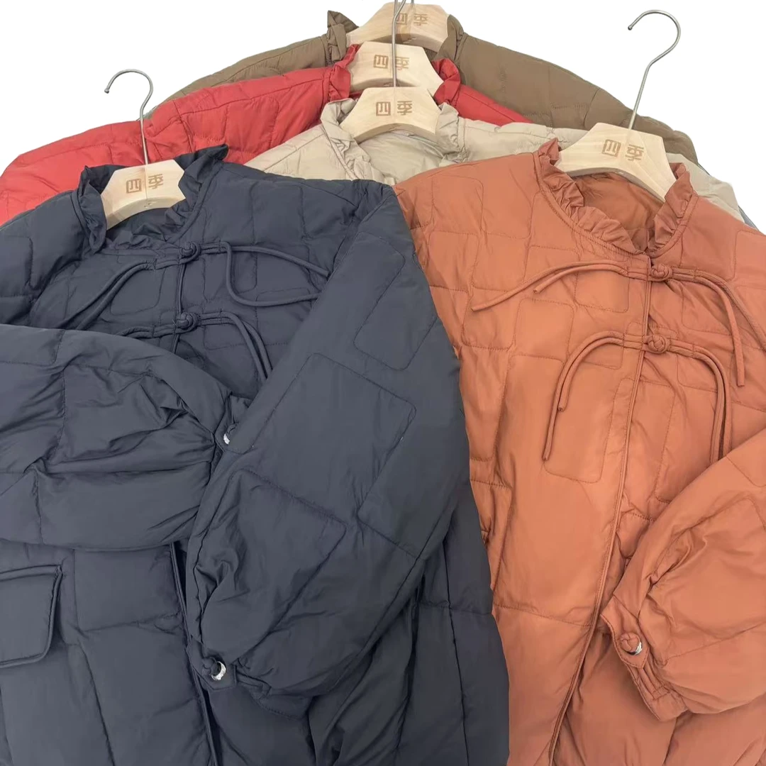 《SI JI 暗香盈袖》90白鸭绒羽绒服8812国时尚休闲轻薄韩版秋冬纯色