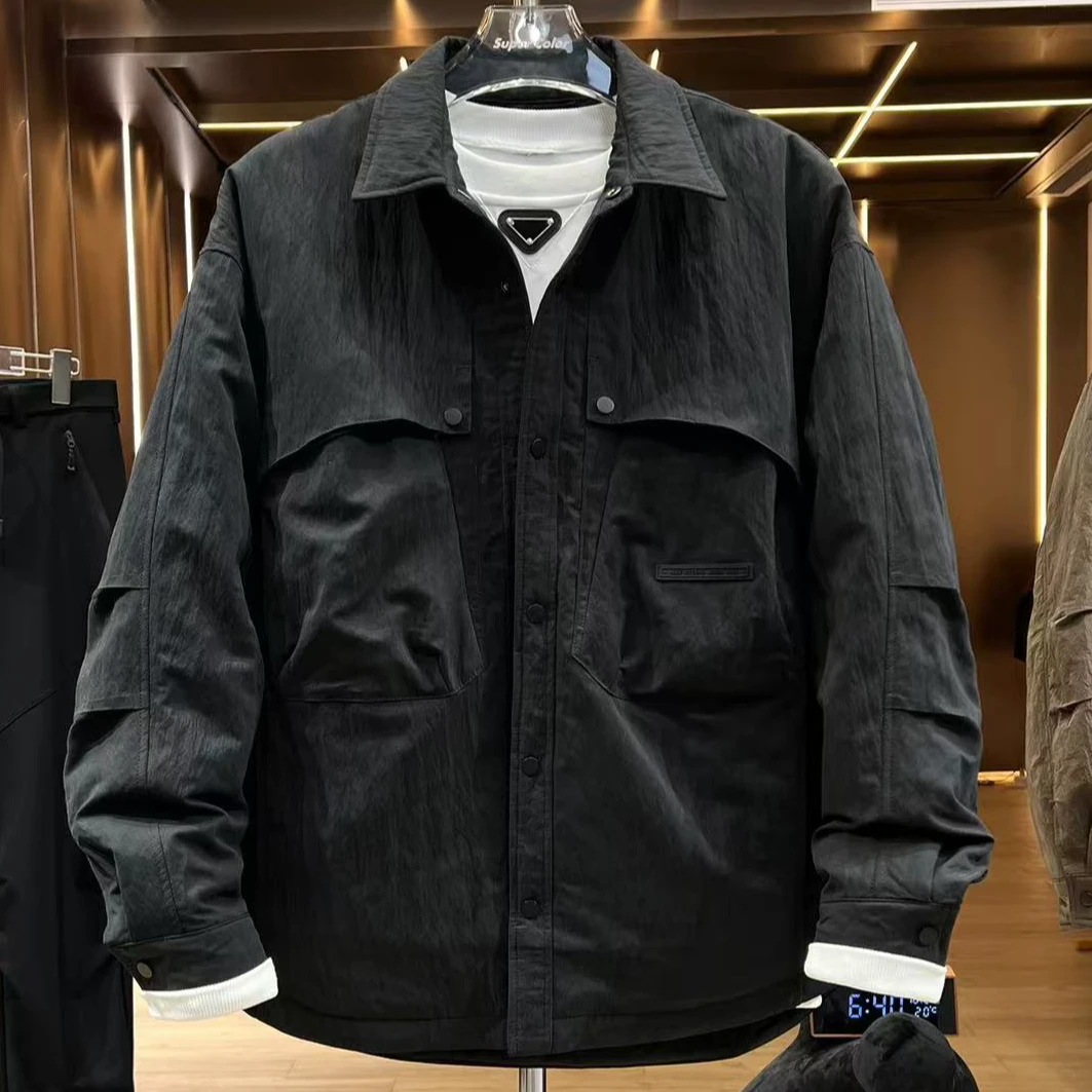 supercolor【翻领羽绒服】24ss//潮流冬季男女同款翻领羽绒服 X