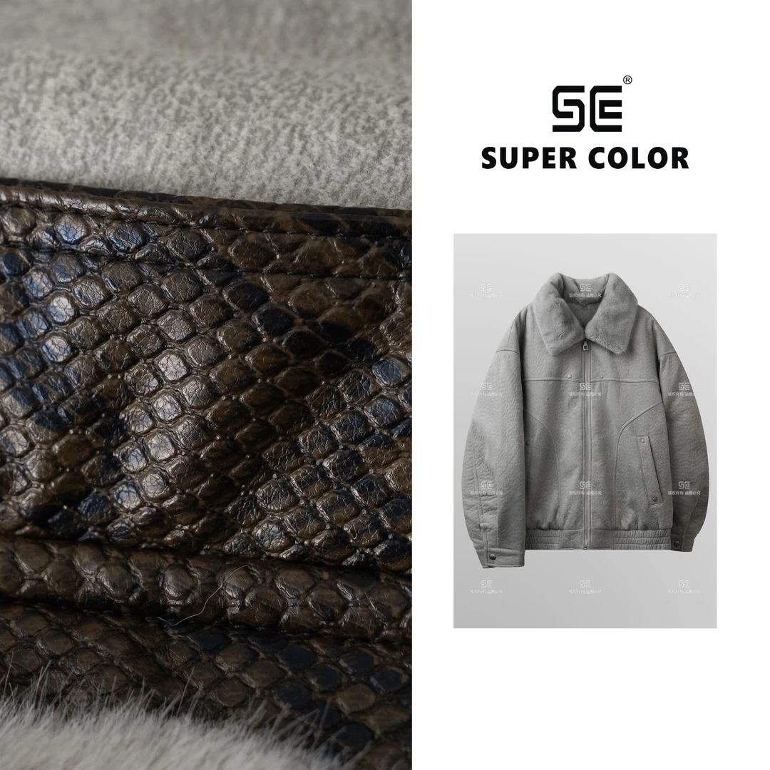 supercolor【蛇年限定】24ss//男女同款潮流百搭翻领夹克