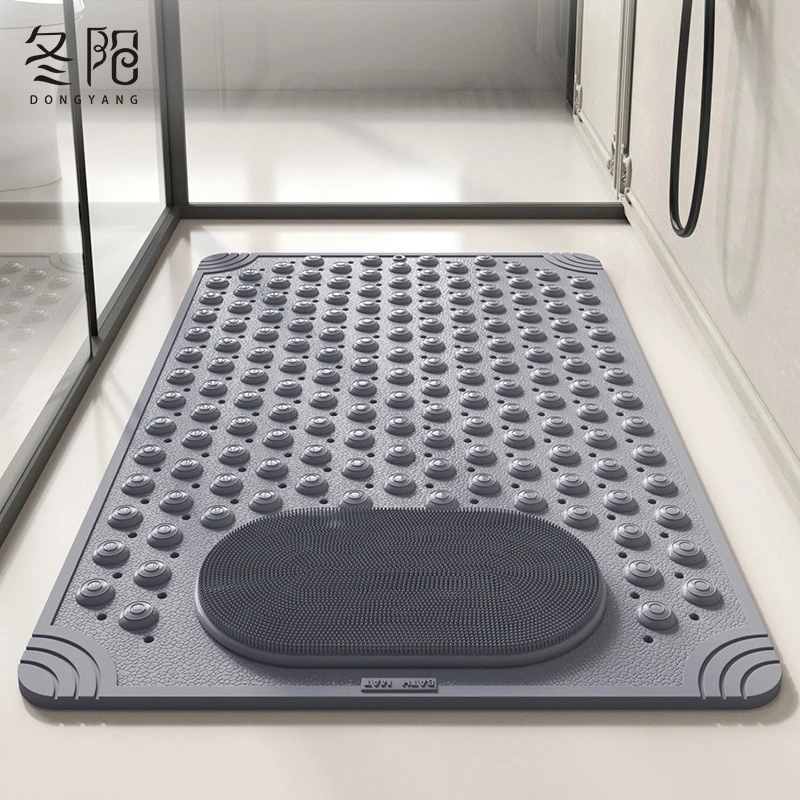 2025浴室防滑垫淋浴房卫生间洗澡垫子儿童防摔脚垫子环保家用按摩