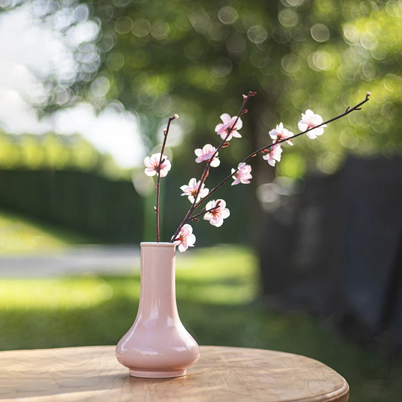 茶诵天野漫粉净瓶简约中式茶道