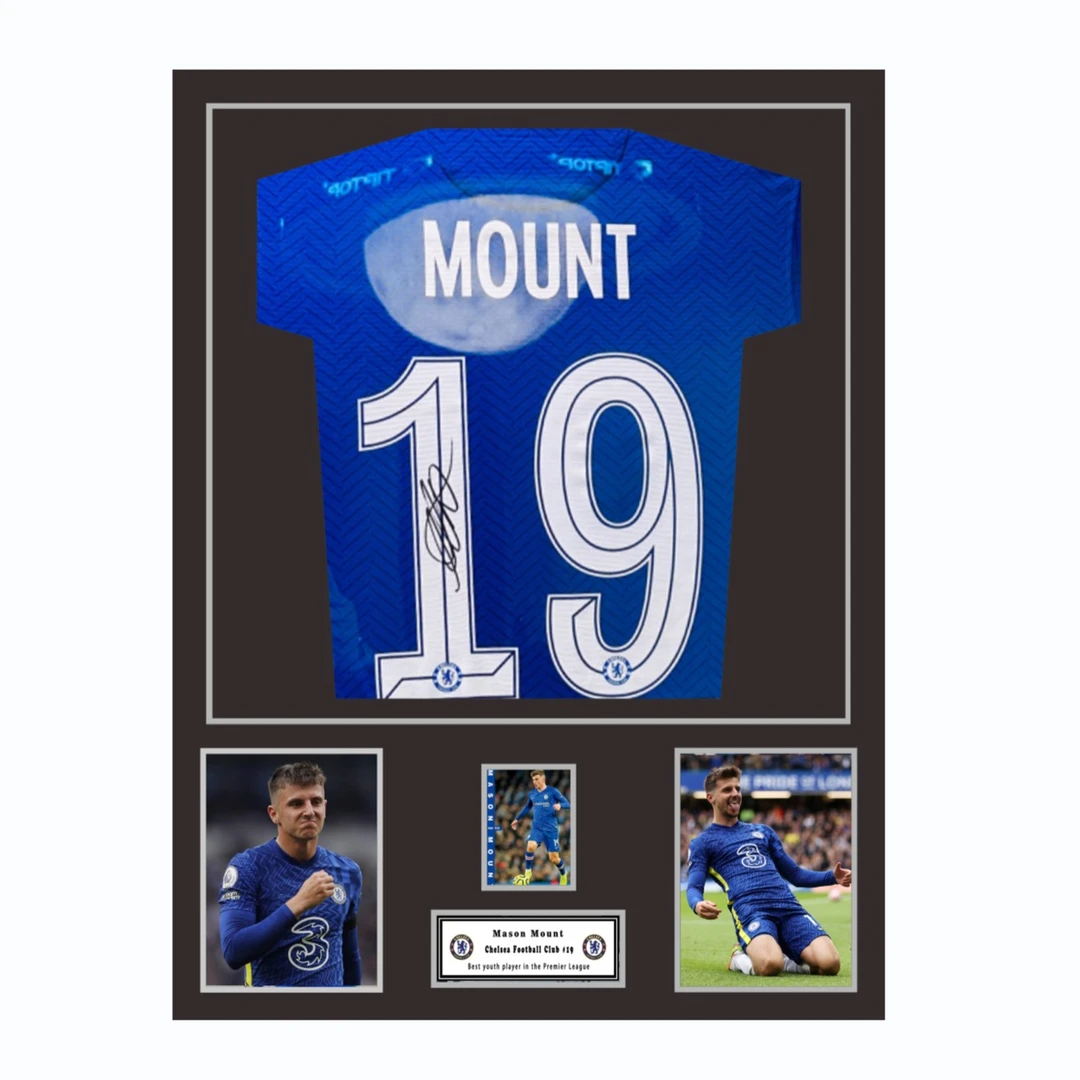 【TIPTOP亲签】芒特 19号 切尔西 20-21赛季球衣 证书EM