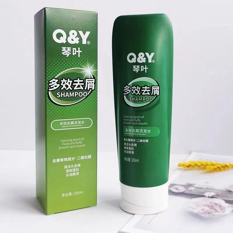 琴叶多效清爽去屑洗发水头屑止痒控油蓬松男女柔顺洗发露
