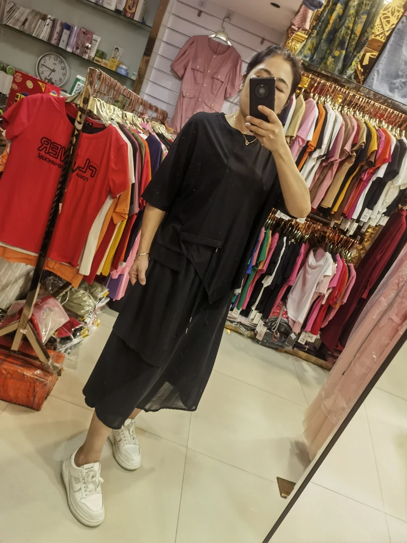 宽松时尚休闲套装裙