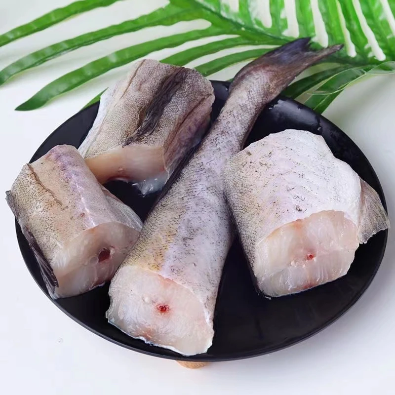 新鲜冷冻无冰衣明太鱼 狭鳕鱼 整条去头去内脏连云港顺丰发货5斤