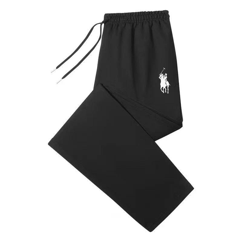【发货快】保罗男女同款薄款夏季冰丝休闲大码宽松跑步运动裤822