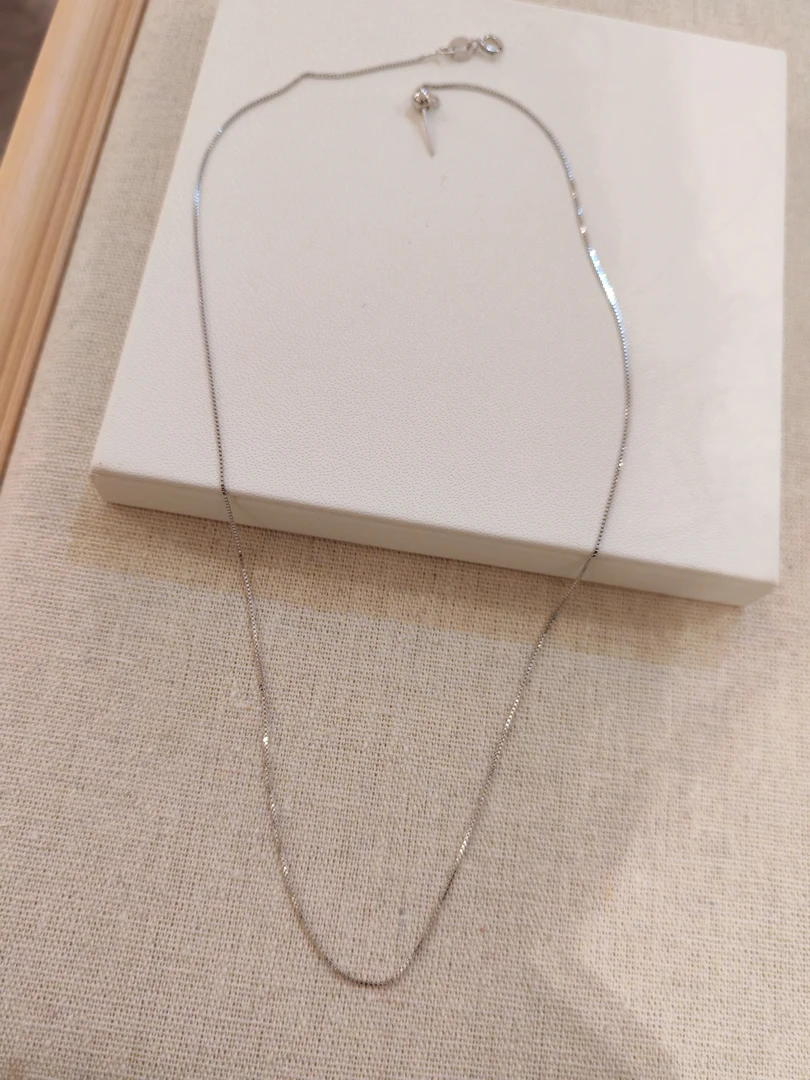 链子925银 银925链子银色灵动简约手工浪漫青春时尚素款精致