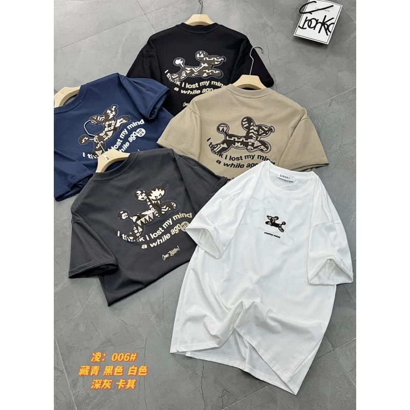 大占推荐 006-3 潮牌休闲时尚短袖T恤