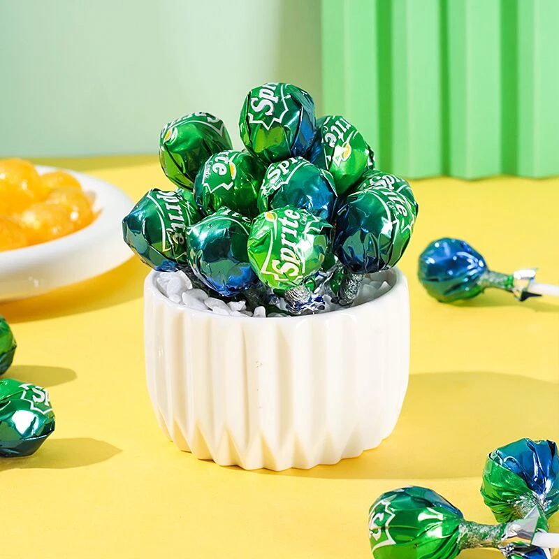 可乐味雪碧味柠檬味汽水棒棒糖袋装约30支喜糖婚糖儿童零食糖果