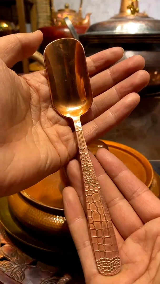 【闪购商品】紫铜取茶勺