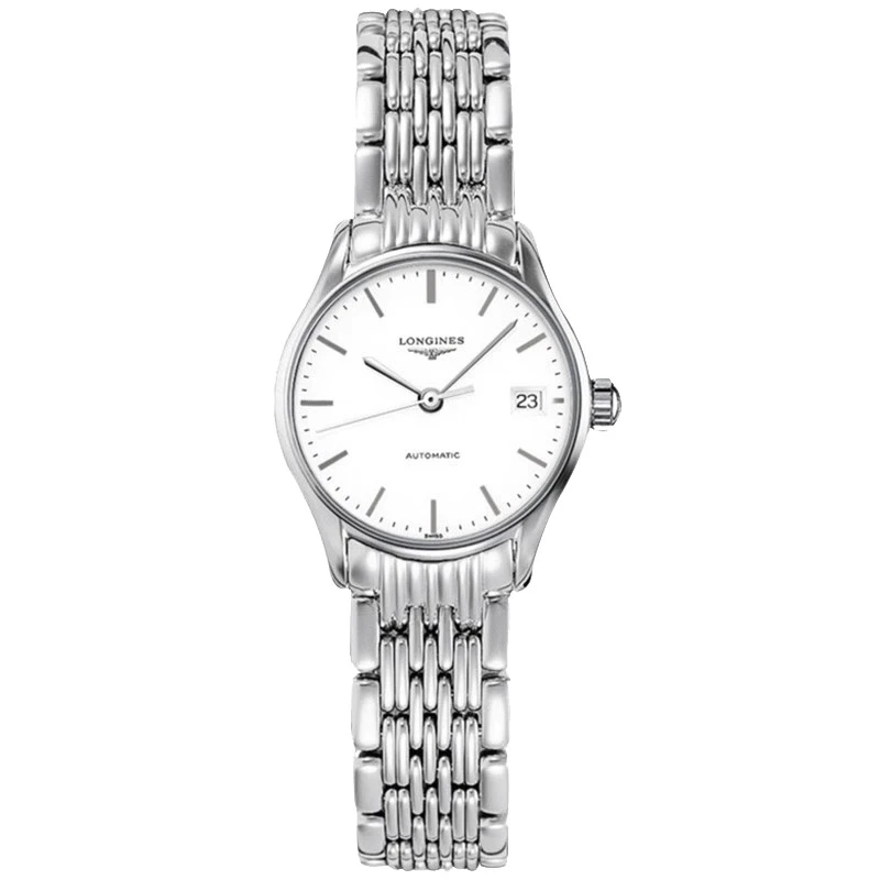 99新 Longines/浪琴 律雅360/全套/白盘条丁/表径25mm/女士腕表