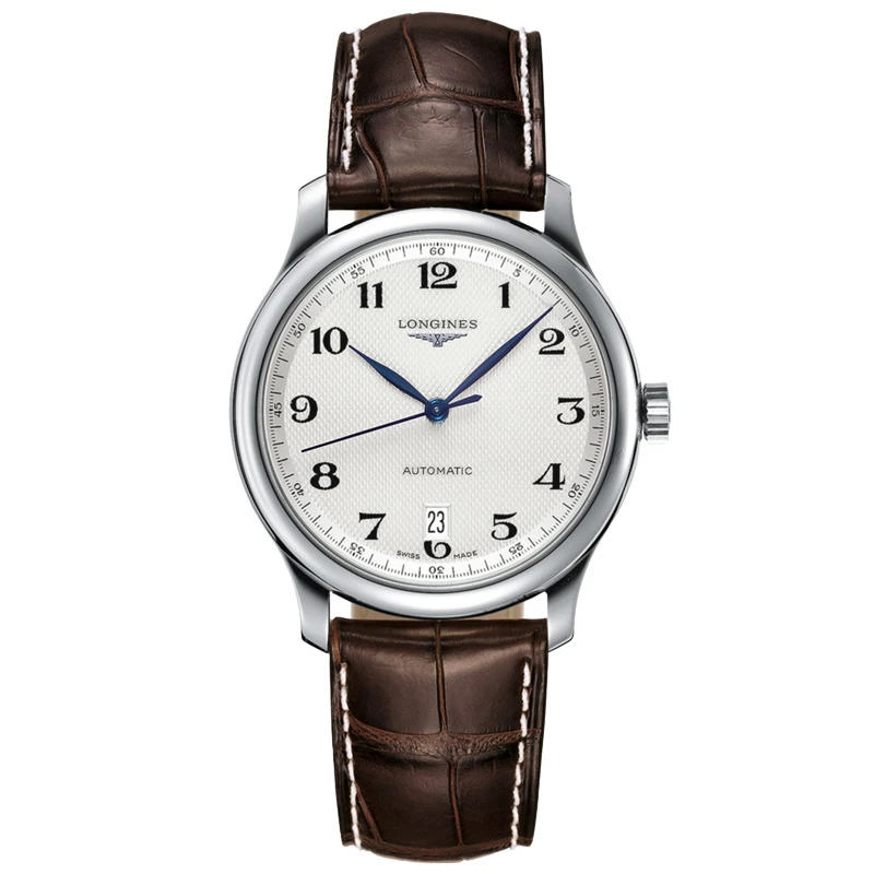 99新 Longines/浪琴 名匠628/全套/白盘数字/表径38.5mm/男士腕表