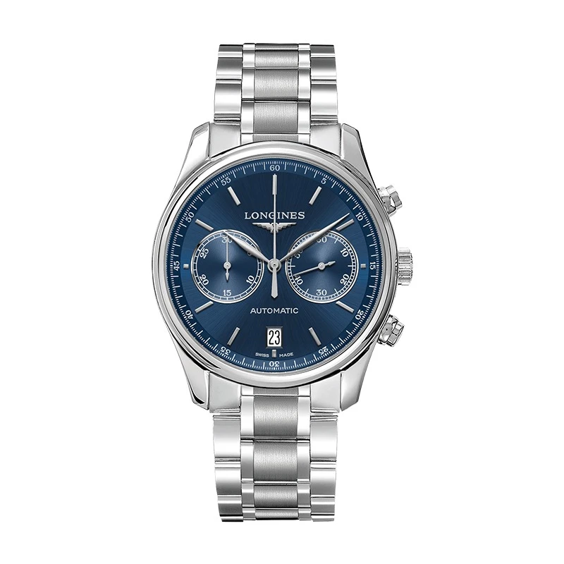 99新 Longines/浪琴 名匠629/蓝条丁/全套盒卡/表径40/公价25300