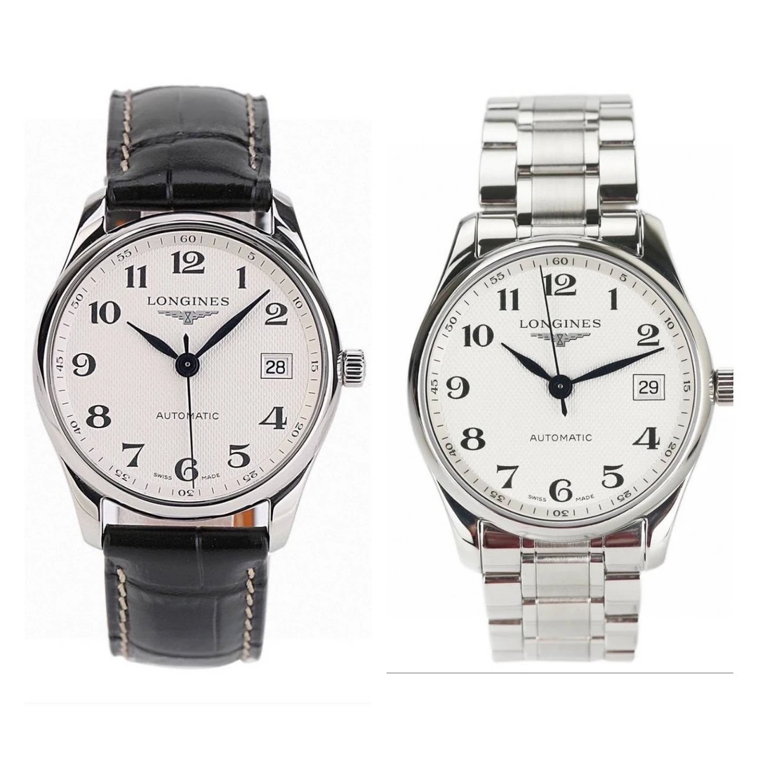 99新 Longines/浪琴 名匠518/全套/白盘数字/表径36mm/男士腕表