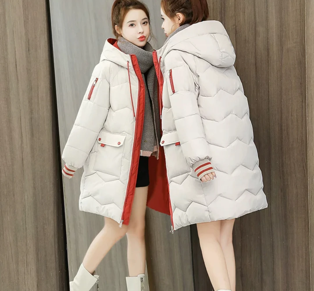 车王缇娜新款棉服冬季爆款休闲百搭显瘦装保暖外套潮121960[SDZ]