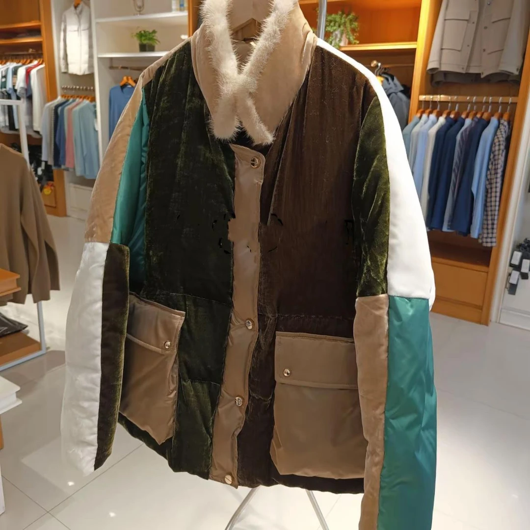 【新款】羽绒服时尚百搭气质休闲轻奢显瘦宽松女装7507[YN]J