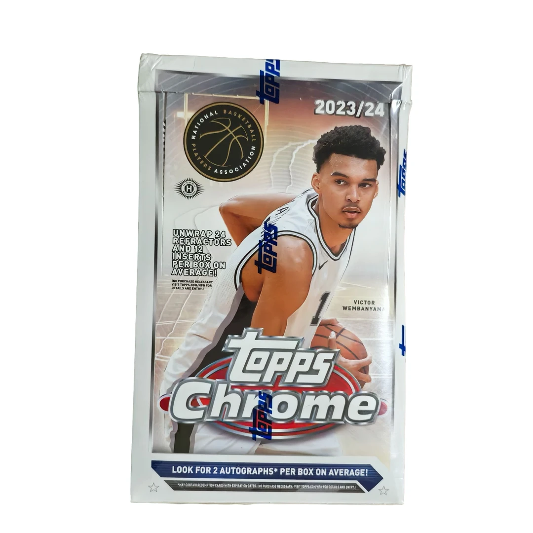 2023-24 topps chrome 篮球 hobby 盲盒