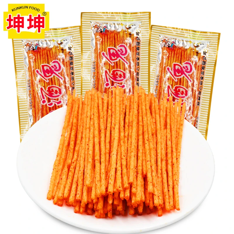 【到手20包】坤坤酒鬼辣条怀旧校园老式麻辣小零食休闲小吃