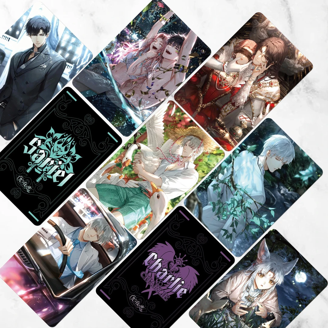 【李木子】光与夜之二创恋镭射小卡盲盒