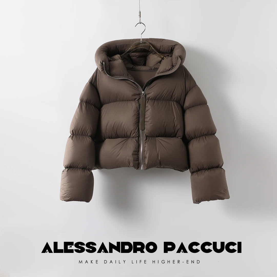 【孤品特价不退换】洛哥24809X宇航员太空服 95白鹅绒连帽羽绒服