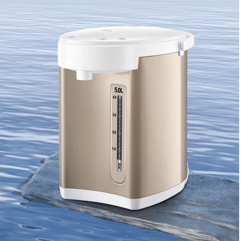 苏泊尔电热水瓶一体机家用开水壶大容量316不锈钢5升 SW-50S71A